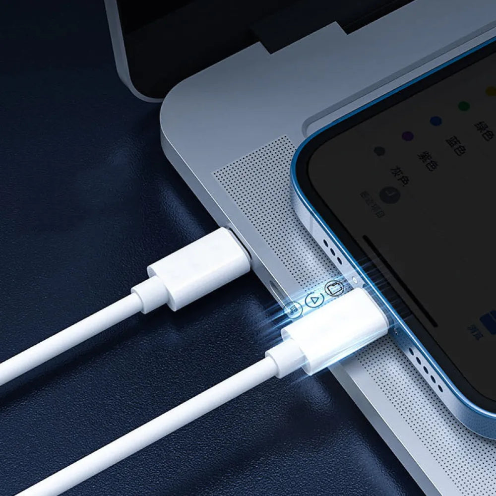 Vibe Geeks Multi-type Compact Cable Card with Cable & USB Adapter Storage Box