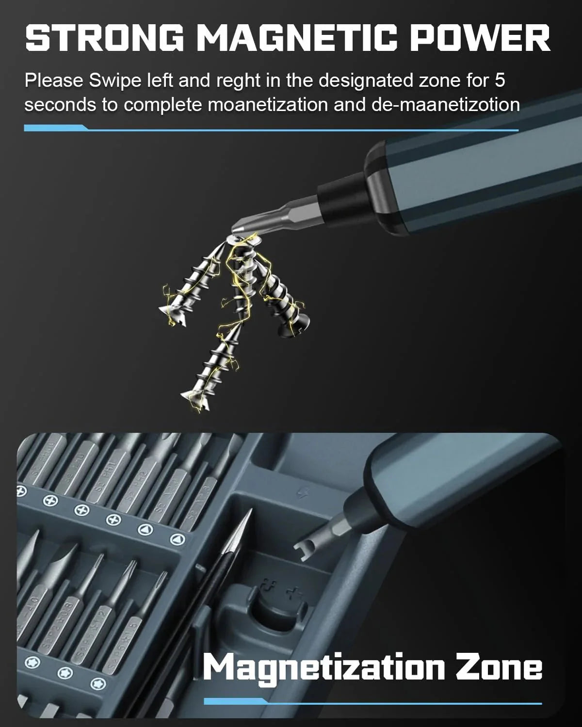 68-in-1 Electric Precision Screwdriver Set - Your Ultimate DIY Toolkit