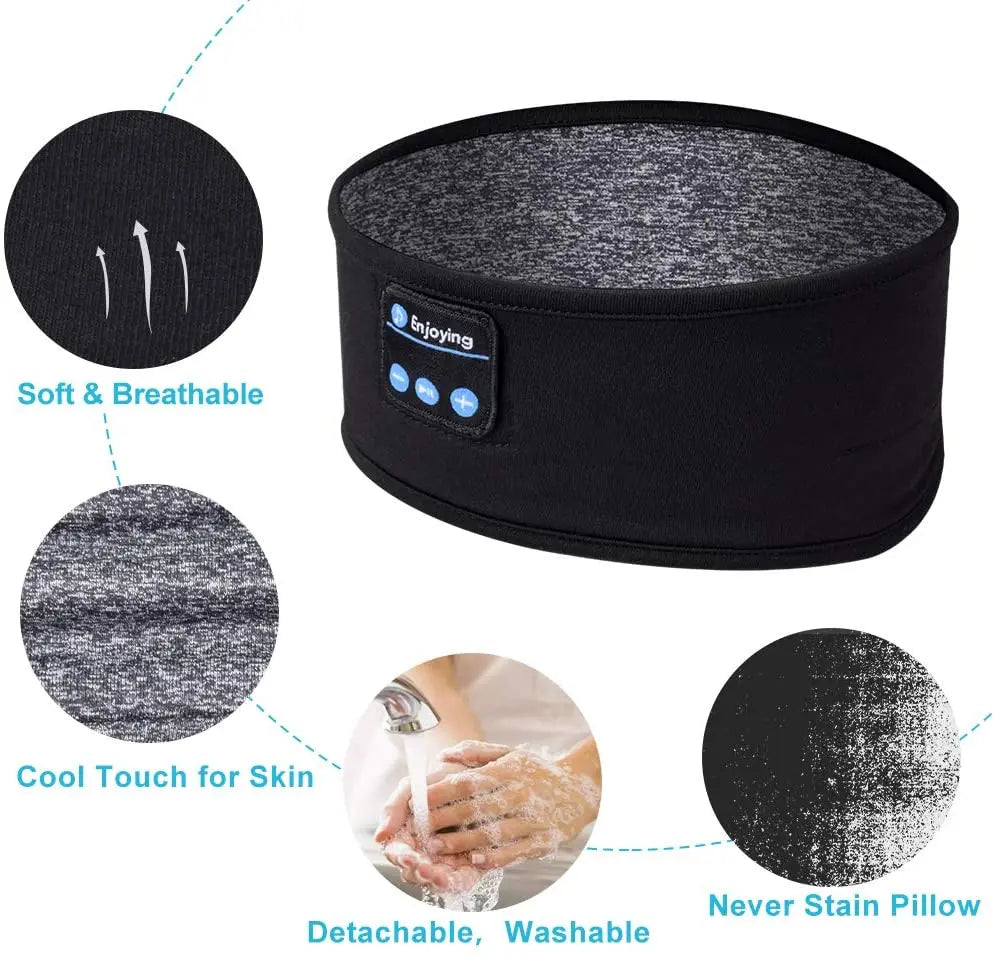 Earphone Sports Sleeping Elastic Wireless Music Headband