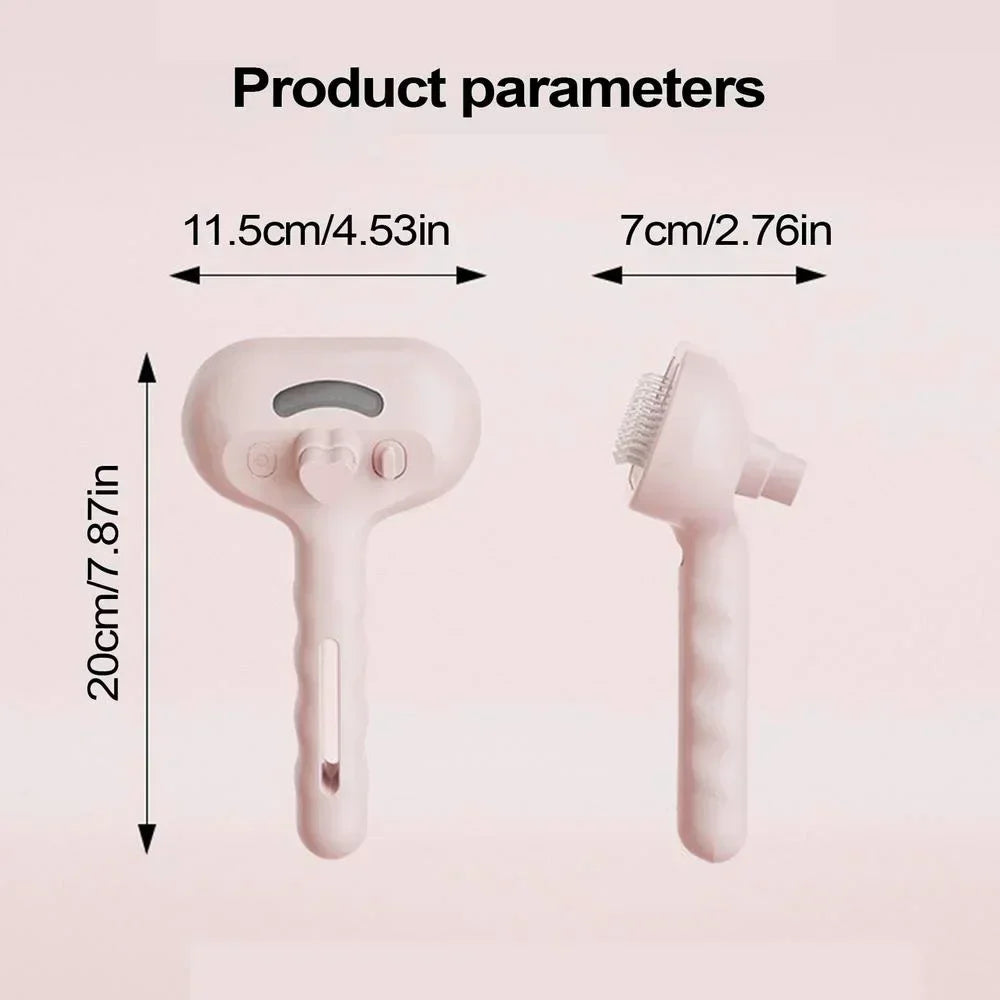 Pet Spray Hair Comb Steam Brush For Cats & Dogs