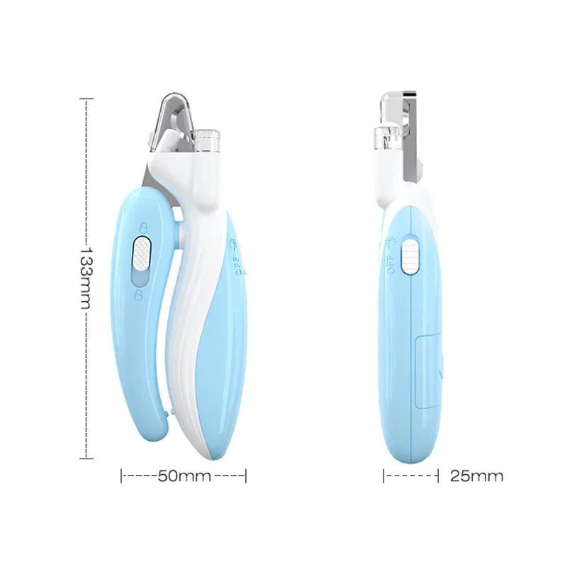 Lightpaw Dog Nail Clippers – Ideal Toenail Trimmers for Small Dogs, Safe and Effortless Grooming
