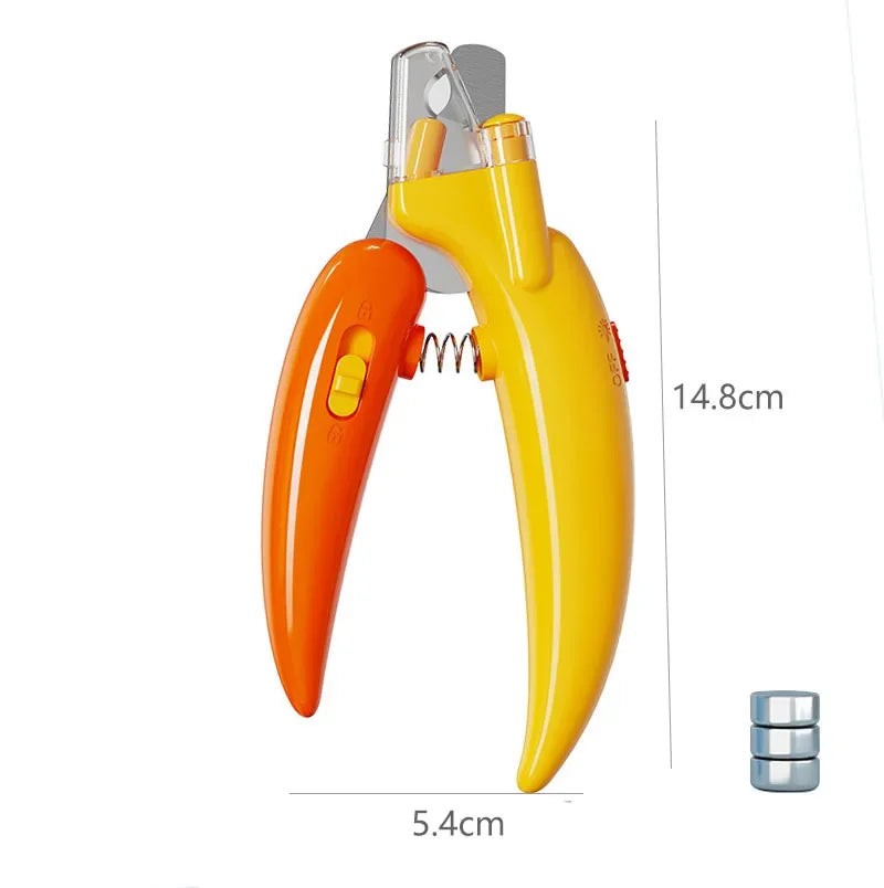 Lightpaw Dog Nail Clippers – Ideal Toenail Trimmers for Small Dogs, Safe and Effortless Grooming