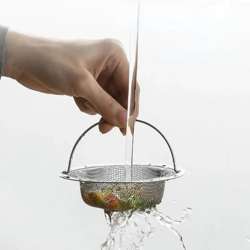 Stainless Steel Kitchen Sink Filter, Garbage Food Residue/Hair Catcher