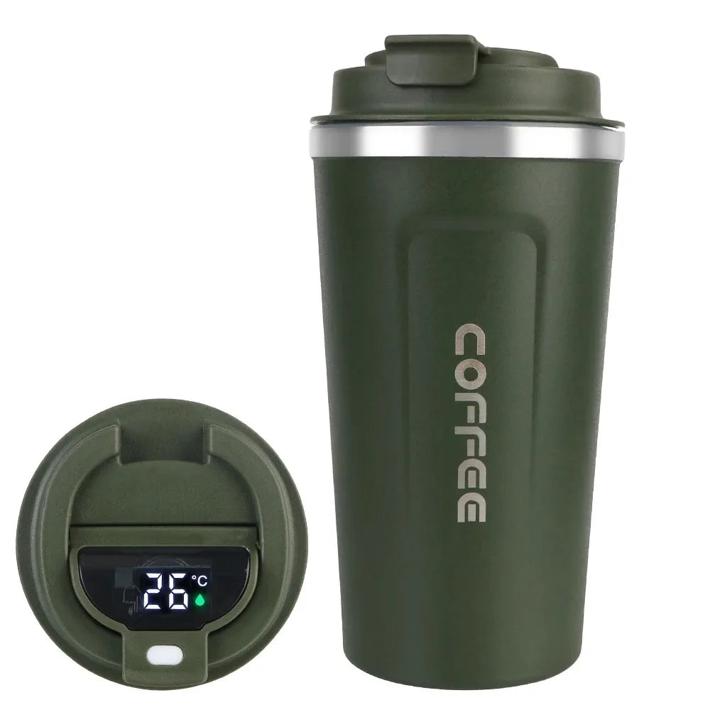 Personalized Double Walled Stainless Steel Vacuum Travel coffee Mug ( pack of 1 )