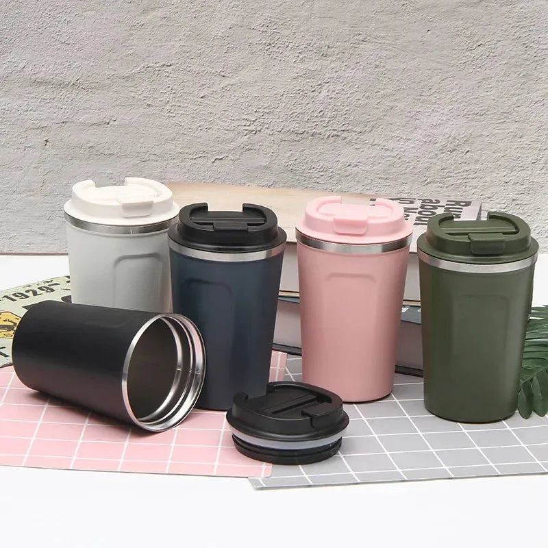 Personalized Double Walled Stainless Steel Vacuum Travel coffee Mug ( pack of 1 )