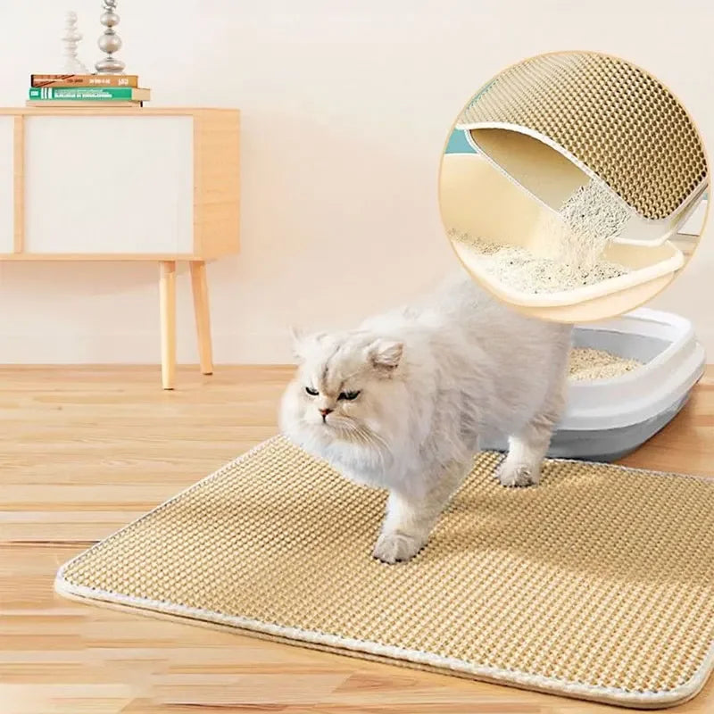 Waterproof Pet Cat Litter Mat