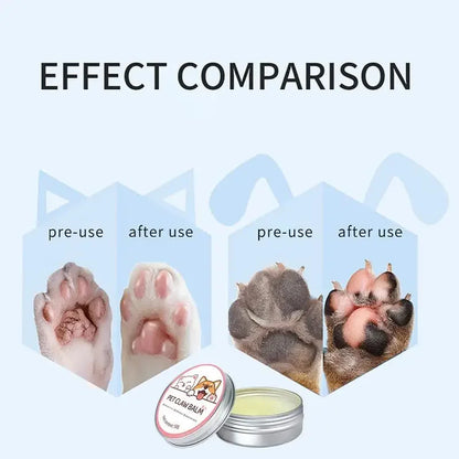 Paw Balm for Cats & Dogs – Protective Moisturizing Cream for Paws, Nose & Cracked Feet (50g)