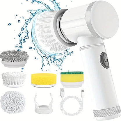 Rechargeable Electric Spin Scrubber